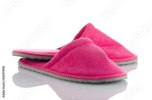 Foto A pair of pink slippers