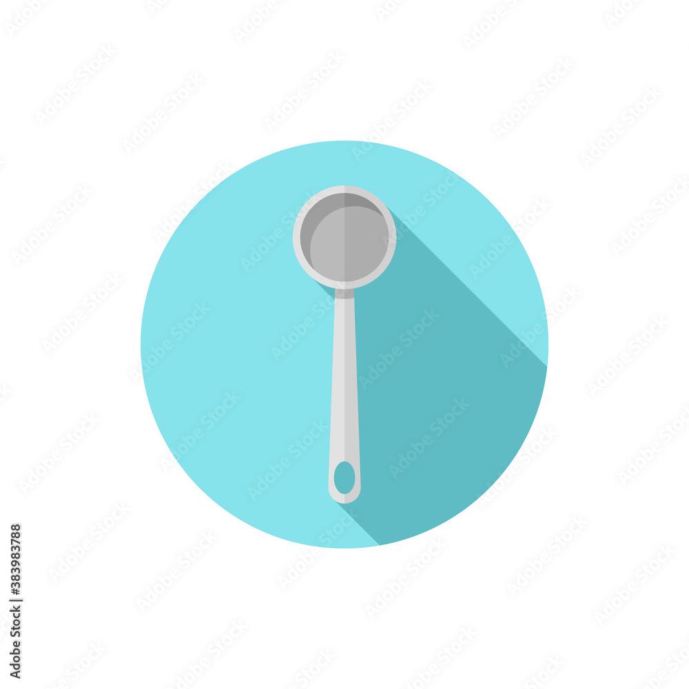 Flat design Measuring Spoon Flat design Measuring Spoon