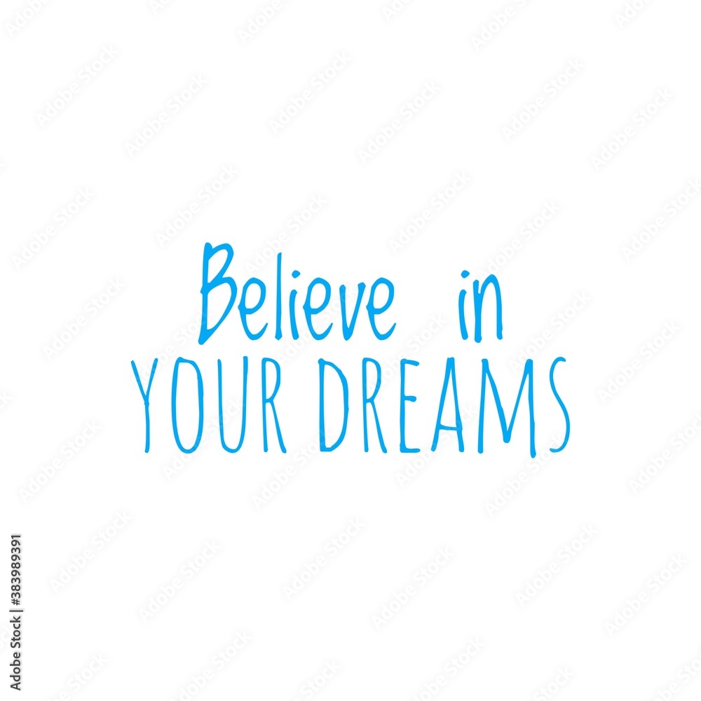 Dream/Dreams Word Illustration Dream/Dreams Word Illustration