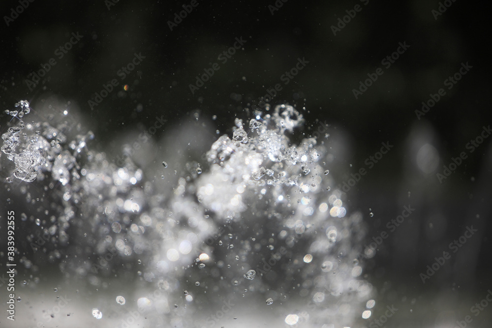 噴水の水 噴水の水