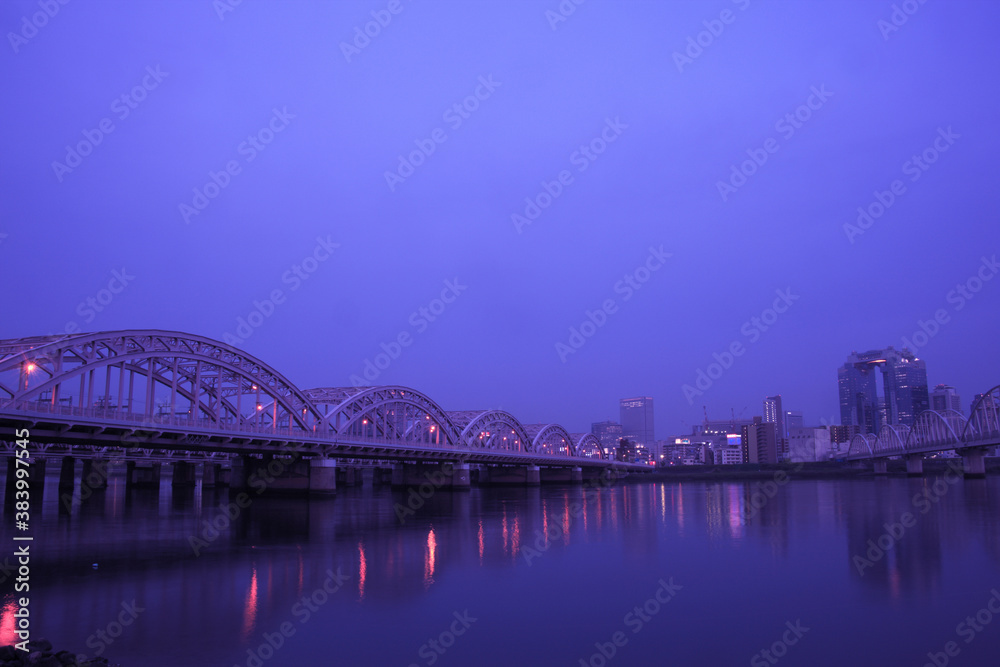 大阪北区の夜景