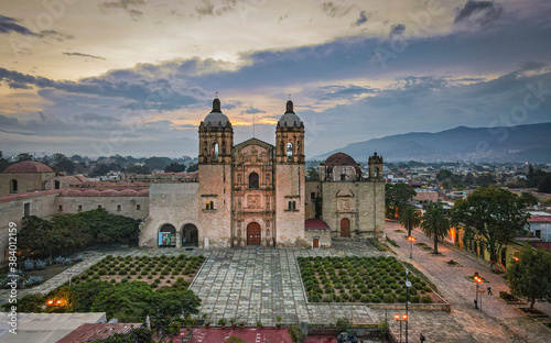 Church Sunset in Oaxaca City, Mexico
 photo