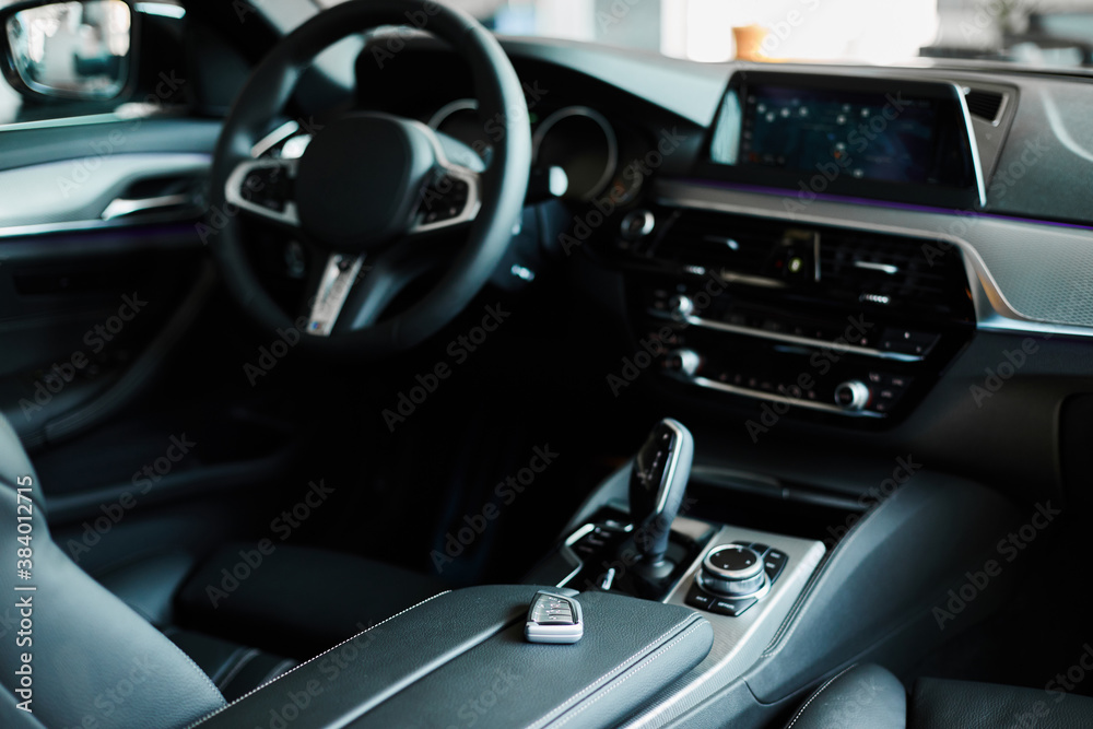 New modern car close up. Car detailing or Interior detail. New modern car close up. Car detailing or Interior detail.