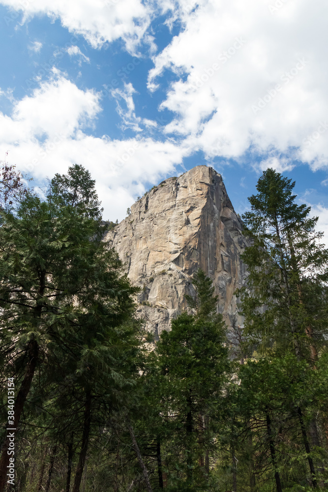 Rock formation at Yosemite National Park, California, USA
