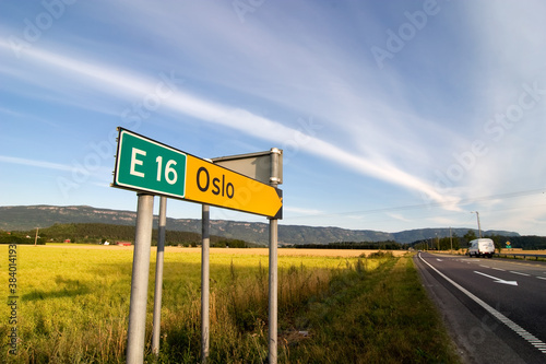 Oslo Traffic Sign photo