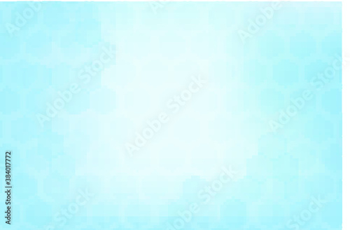 Medical Banner. With polygonal shapes, technology background, blue color, and science wallpaper template. Healthy and medical vector illustration. Molecules shape.
