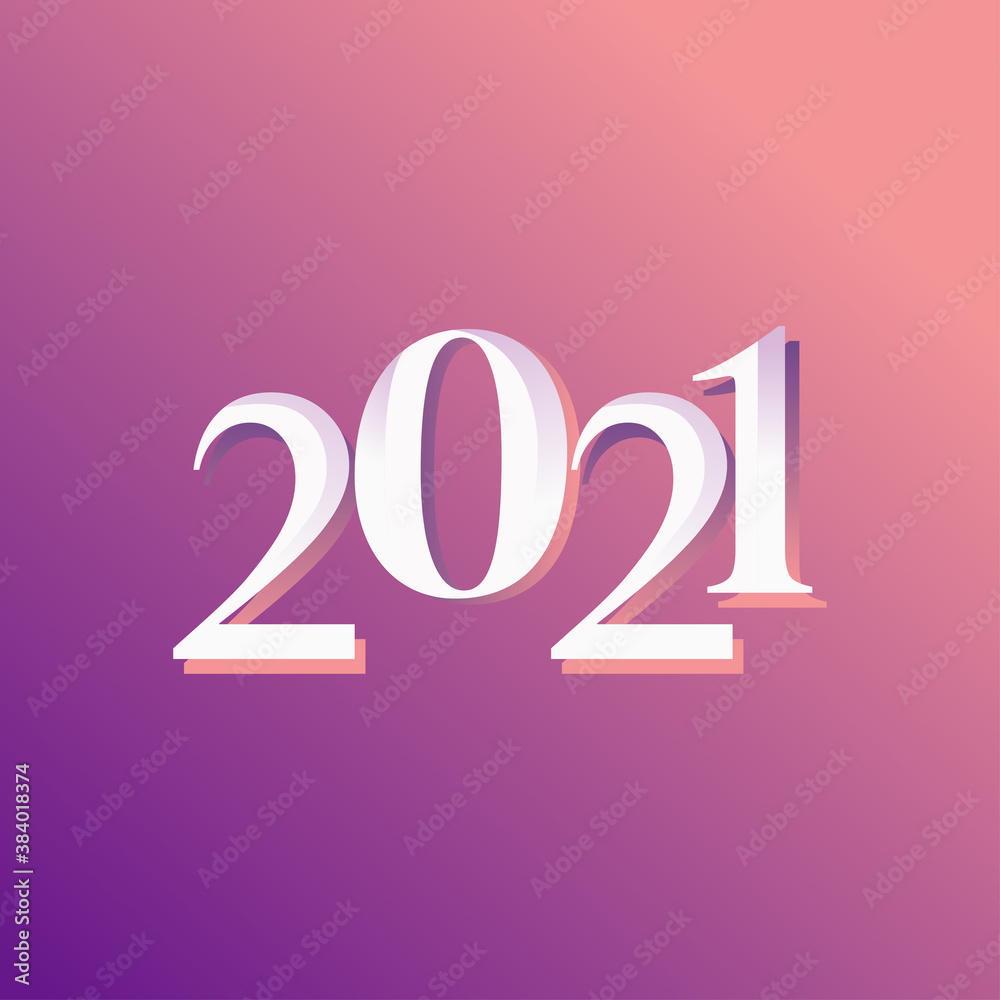 Happy New Years 2021 Celebration Vector Template Design Illustration Happy New Years 2021 Celebration Vector Template Design Illustration