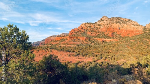 Red Mountains in Sedona, AZ 