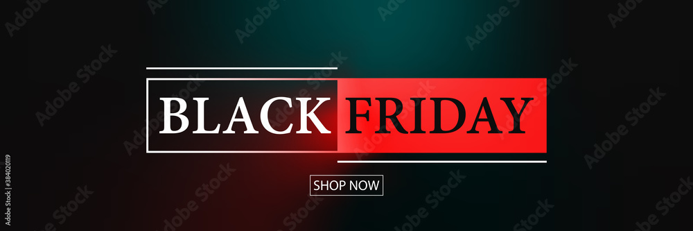 custom made wallpaper toronto digitalBlack Friday sale horizontal banner.