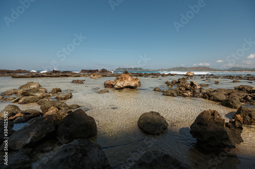 Selong Belanak Beach in Lombok, Indonesia photo