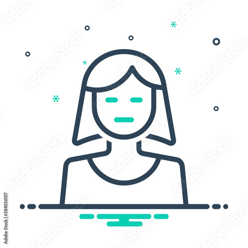 Mix icon for she