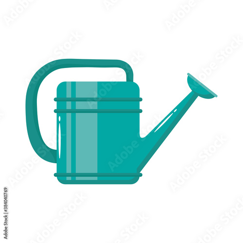 sprinkler pot gardening tool flat style
