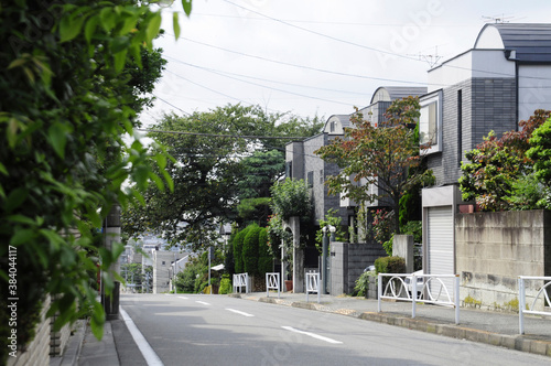 目黒区緑が丘の住宅街