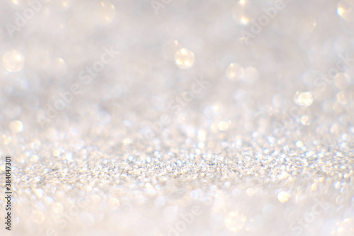 silver christmas background with stars