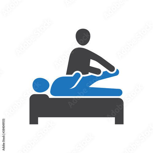 Physical therapy icon