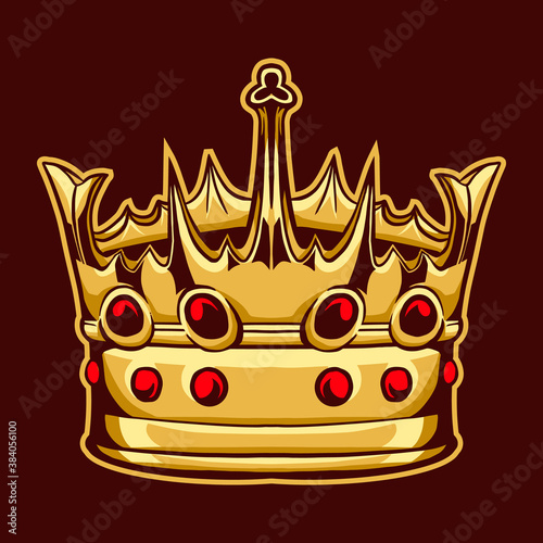 crown vector illustration design
