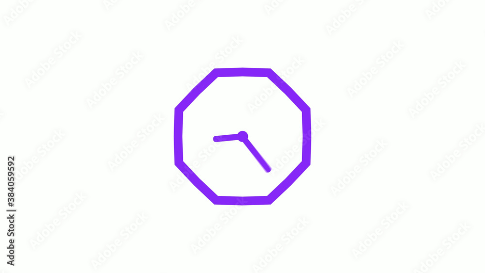 New purple color counting down 12 hours clock icon on white background,12 hours clock isolated New purple color counting down 12 hours clock icon on white background,12 hours clock isolated