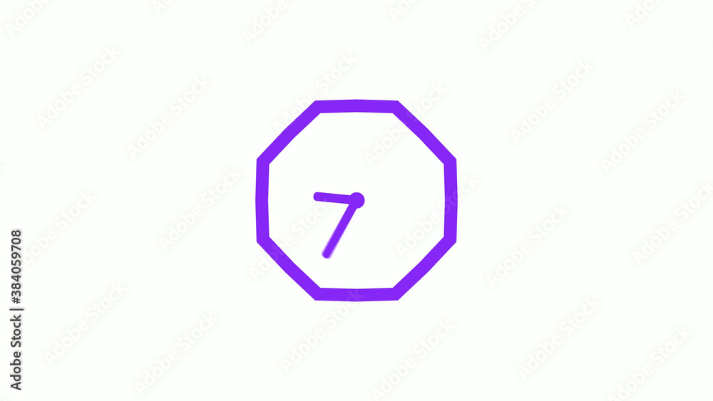New purple color counting down 12 hours clock icon on white background,12 hours clock isolated New purple color counting down 12 hours clock icon on white background,12 hours clock isolated