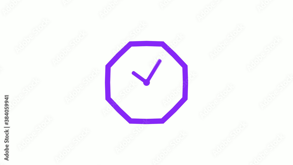 New purple color counting down 12 hours clock icon on white background,12 hours clock isolated New purple color counting down 12 hours clock icon on white background,12 hours clock isolated