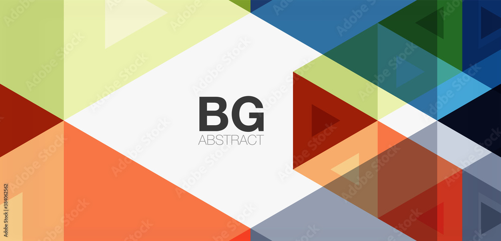 Mosaic triangle pattern abstract background for cover, banner, flyer and poster and other template Mosaic triangle pattern abstract background for cover, banner, flyer and poster and other template