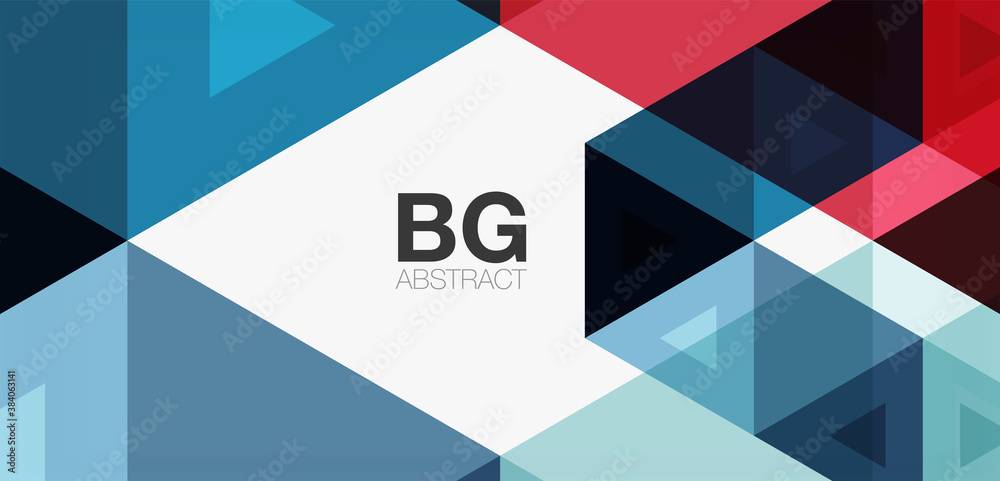 Mosaic triangle pattern abstract background for cover, banner, flyer and poster and other template Mosaic triangle pattern abstract background for cover, banner, flyer and poster and other template