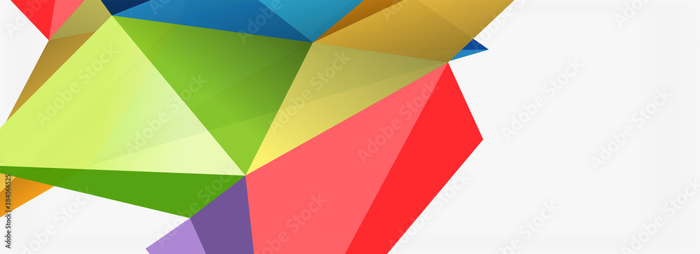 3d mosaic abstract backgrounds, low poly shape geometric design 3d mosaic abstract backgrounds, low poly shape geometric design