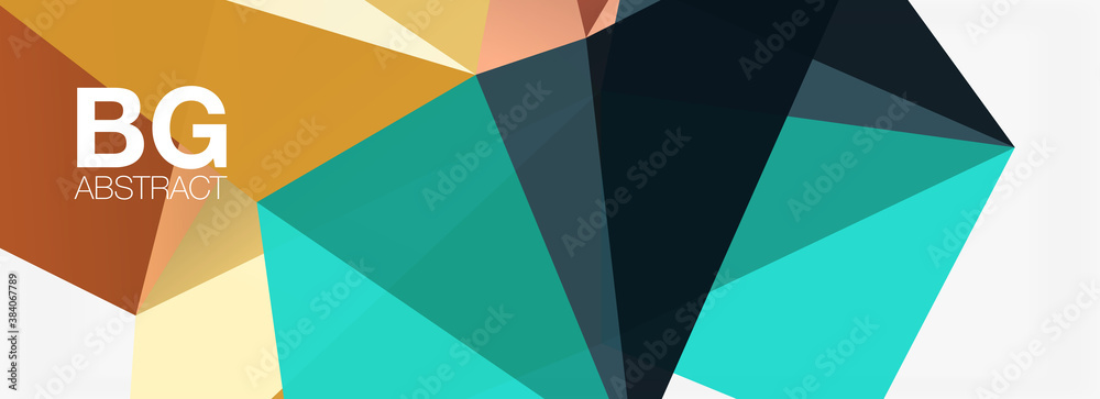 3d mosaic abstract backgrounds, low poly shape geometric design 3d mosaic abstract backgrounds, low poly shape geometric design