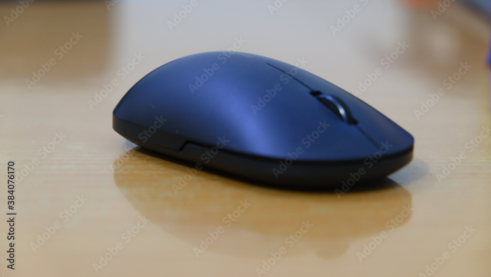 computer mouse on the table
