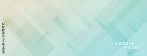 modern wide banner with diagonal lines effect design