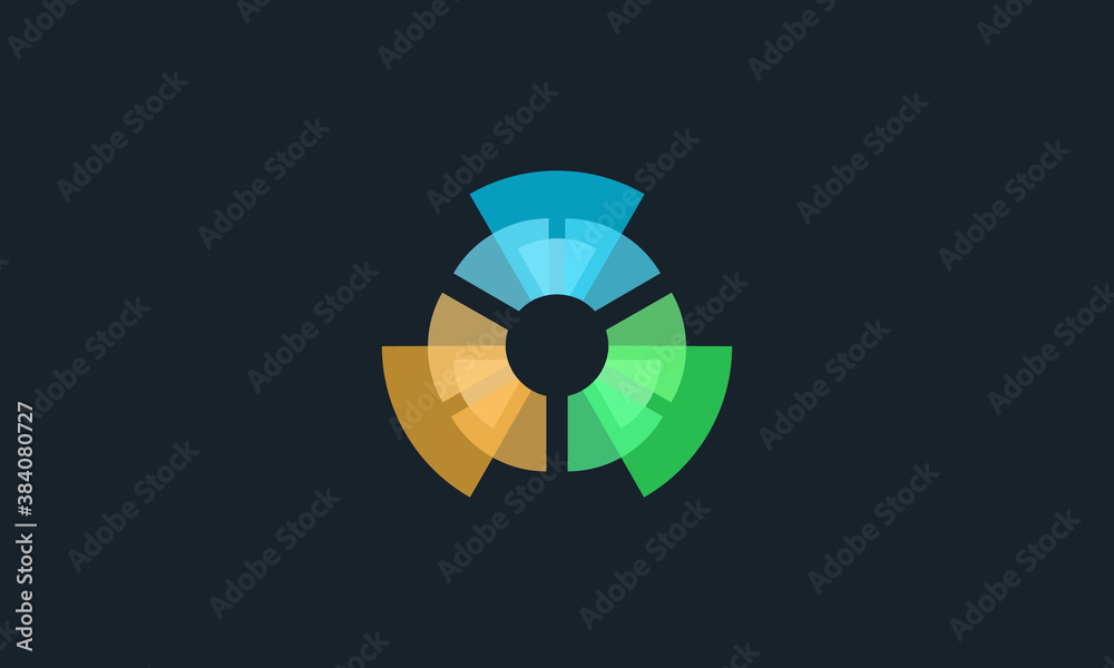 Creative Vector Illustration Logo Design Sirene Lamp Light Creative Vector Illustration Logo Design Sirene Lamp Light