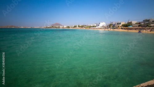 Fototapeta Naklejka Na Ścianę i Meble -  Naxos island, Agia Anna beach, Greece
