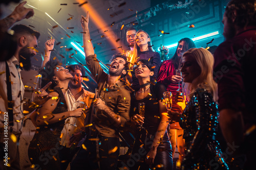 Canvas Print We are going to party as if there's no tomorrow