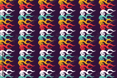Wallpaper Mural Seamless cloud pattern. suitable for backgrounds and wallpapers. Torontodigital.ca