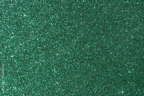  texture of glitter green wrapping paper