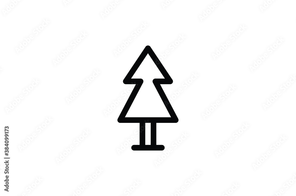 Spring Outline Icon - Pine Spring Outline Icon - Pine