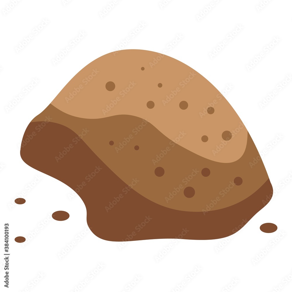 Cinnamon powder icon. Isometric of cinnamon powder vector icon for web design isolated on white background Cinnamon powder icon. Isometric of cinnamon powder vector icon for web design isolated on white background