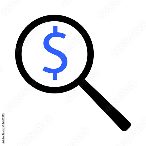 sourcing dollar sign vector icon