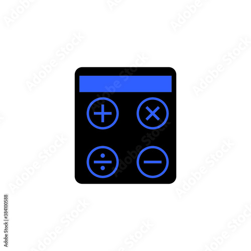 calculator icon design vector graphics