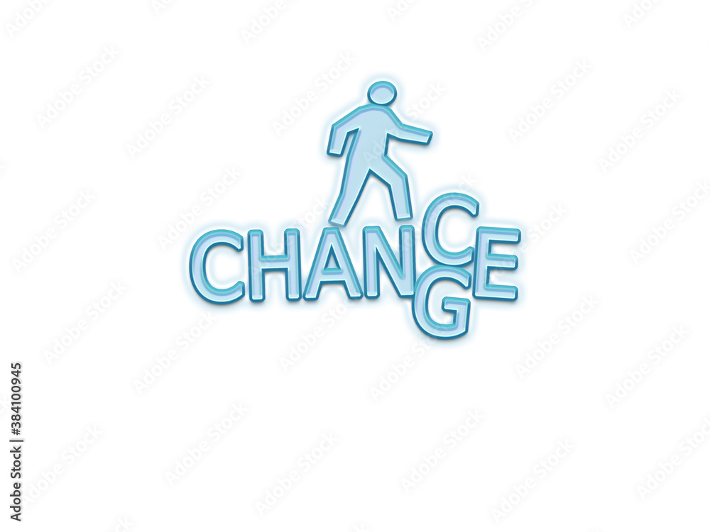Change and chance concept Change and chance concept