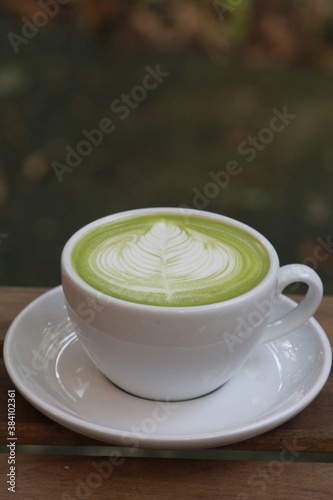 mattcha green tea latte 