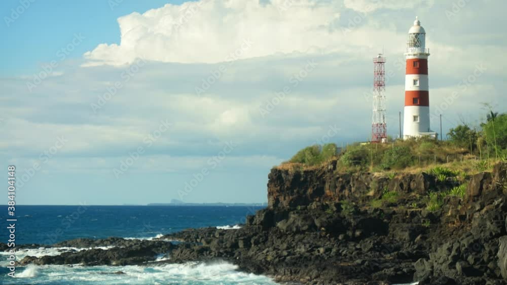 Albion Lighthouse Protects Shipping at Pointe aux Caves, Mauritius Albion Lighthouse Protects Shipping at Pointe aux Caves, Mauritius