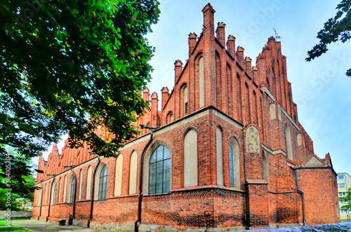 Kościół świętego Jana Chrzciciela w Ornecie. photo