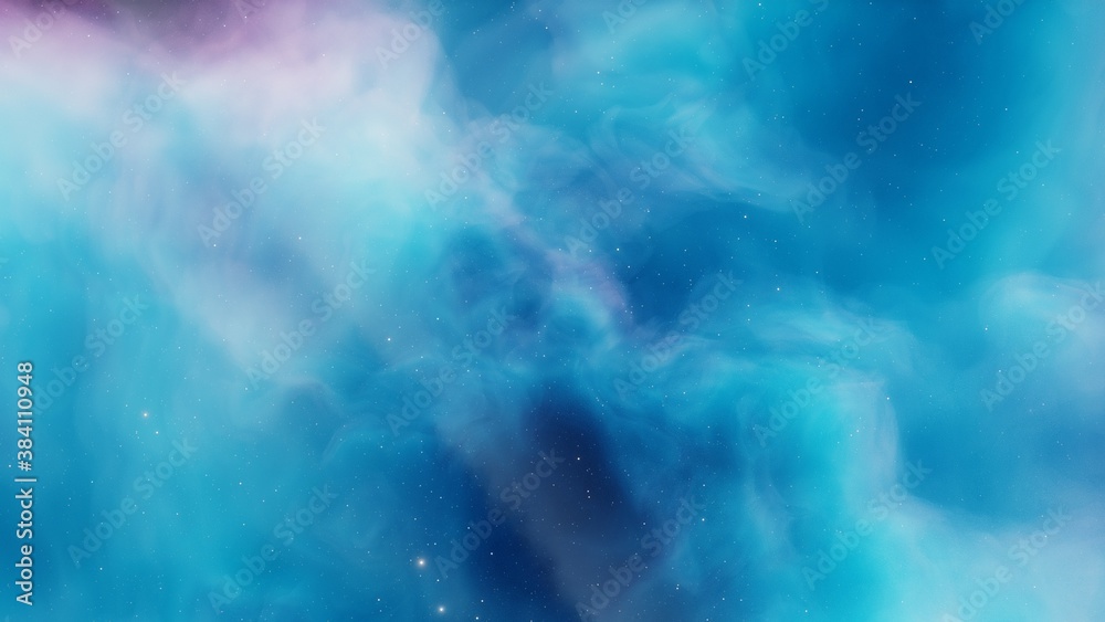 Nebula and galaxies in space. Abstract cosmos background. 3D render Nebula and galaxies in space. Abstract cosmos background. 3D render