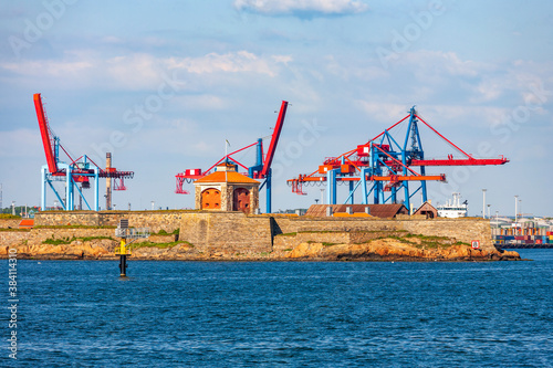 New Alvsborg fortress at the harbour in   Gothenburg, Sweden