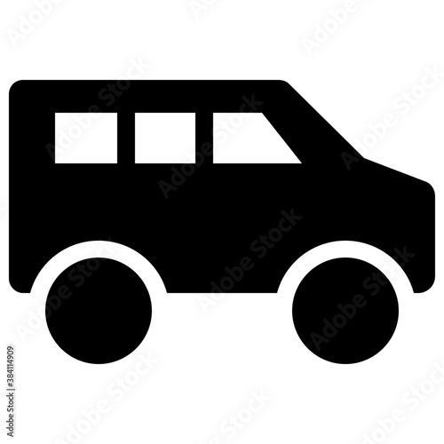 
An automobile car for traveling 

