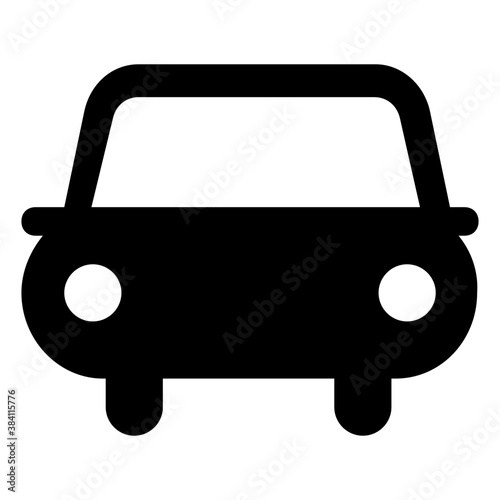 
An automobile car for traveling 
