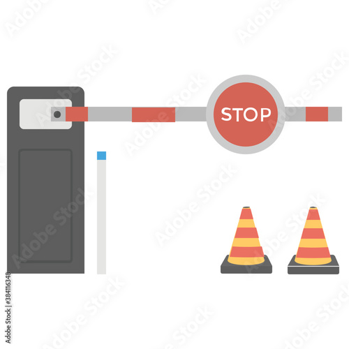 
Checkpost for checking and controlling
