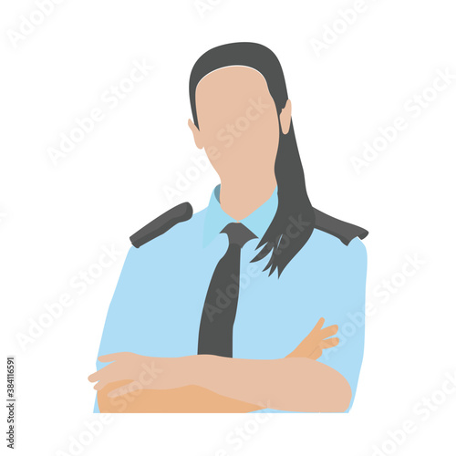 
An airforce officer in a uniform ready to fight 
