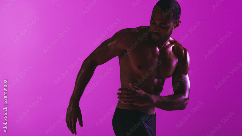 © Jacob Lund - Muscular male doing fitness workout © Jacob Lund - Muscular male doing fitness workout