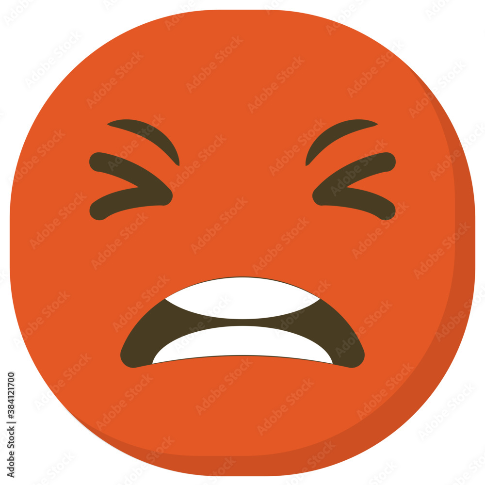 
Angry devil emoji icon image 
